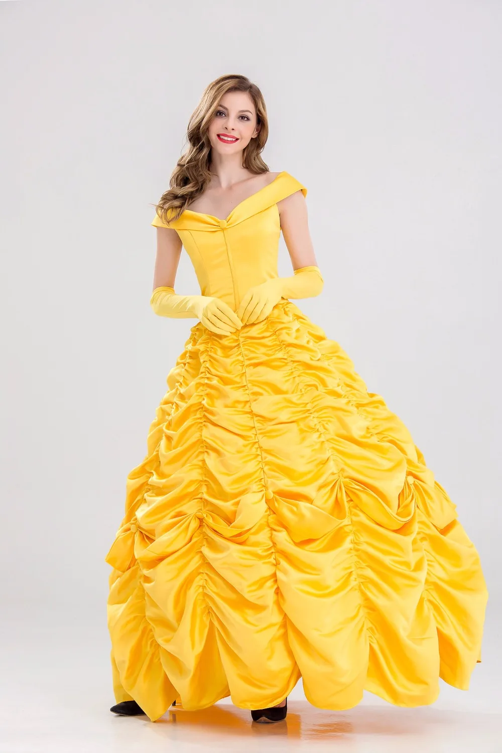 Us 4999 30 Off2019 Movie Beauty And The Beast Princess Belle Cosplay Costume Emma Watson Belle Dress Halloween Costumes For Adult Women Dress On