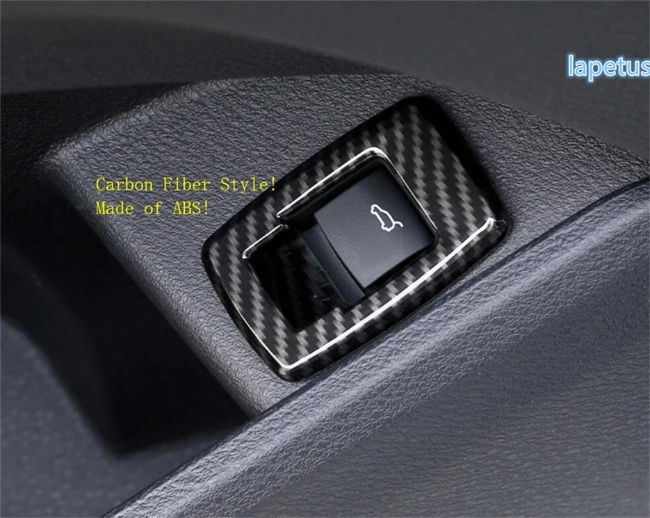 

Lapetus Rear Tail Tailgate Trunk Switch Button Decoration Frame Cover Trim 1 Pcs 2 Colors For BMW X1 F48 2016 2017 2018 2019 ABS