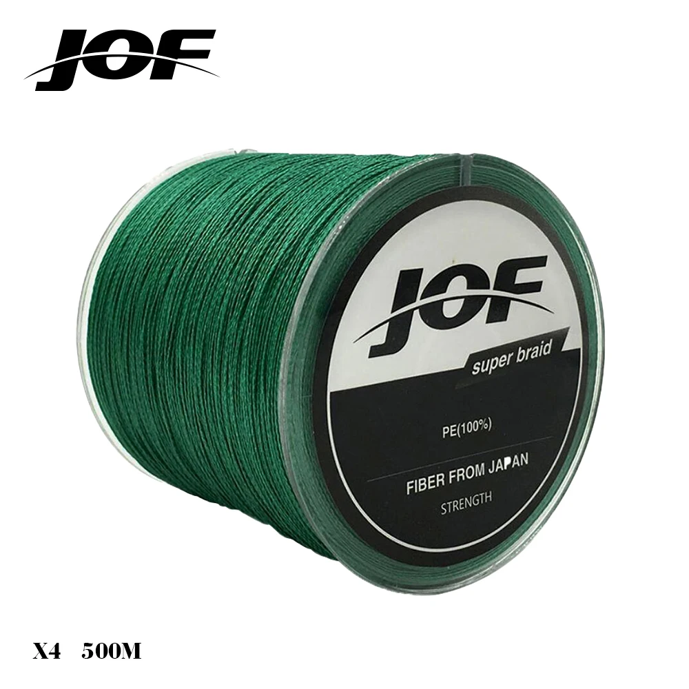 

2pcs 500m 4 Threads Fishing Line PE Braided Multifilament Line Rope Wire 8.3-35.8kgs