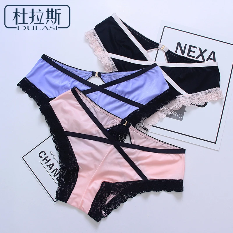 DULASI Fashion Lingerie Sexy Lace Panties Women Underwear Satin Panties for Girls Low-Rise Shorts Bikini Ladies Female Briefs DULASI Fashion Lingerie Sexy Lace Panties Women Underwear Satin Panties for Girls Low-Rise Shorts Bikini Ladies Female Briefs