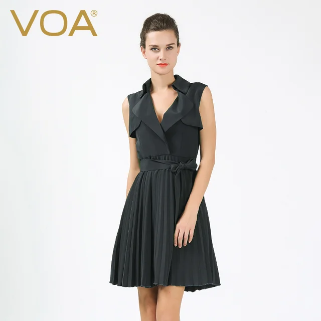 Dark Green Sleeveless Dress