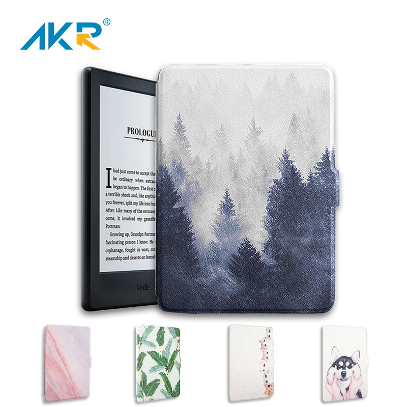 Новый чехол для Kindle Paperwhite умный из искусственной кожи подходит Amazon 2 3