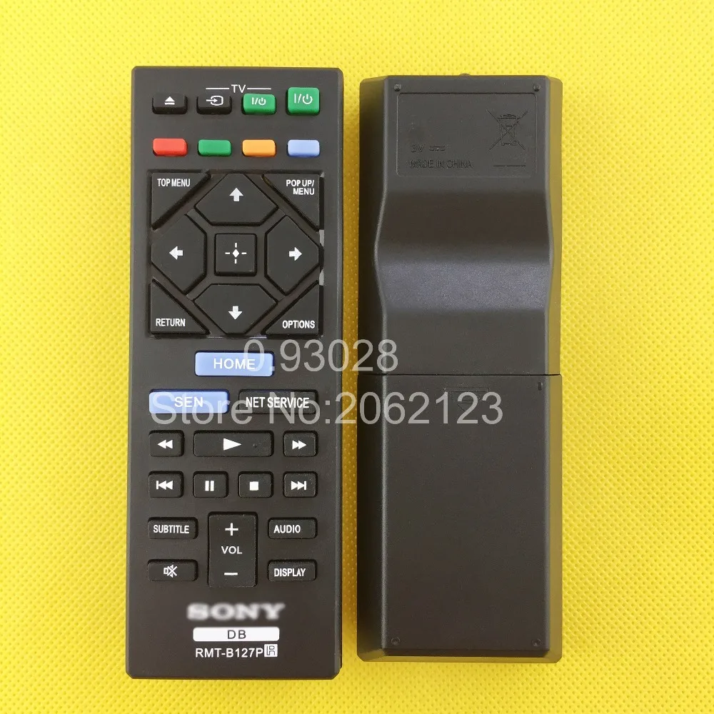 General RMT B127P Blu Ray Disc Player Remote Control 149268111 For SONY