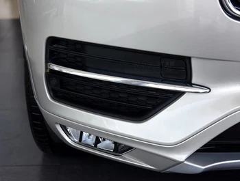 

ABS Chromed Exterior Front/ Rear Fog Light Lamp Cover Trim 2PCS/ 4PCS For Volvo XC90 2015 2016 2017 2018
