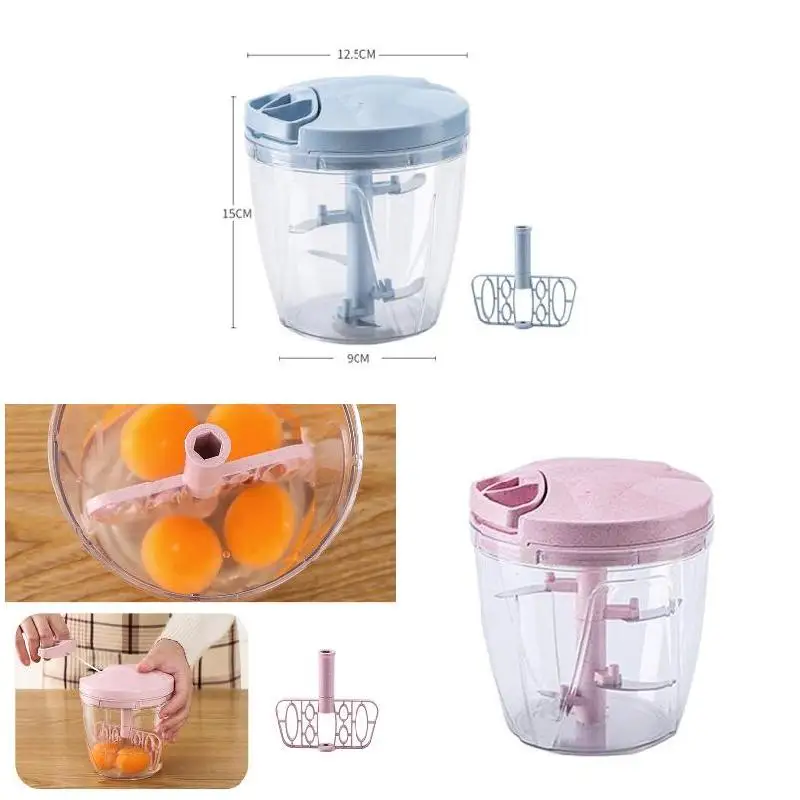 Hot Manual Meat Grinder Hand-power Vegetable Food Chopper Fruit Nuts Grinder FQ-ing