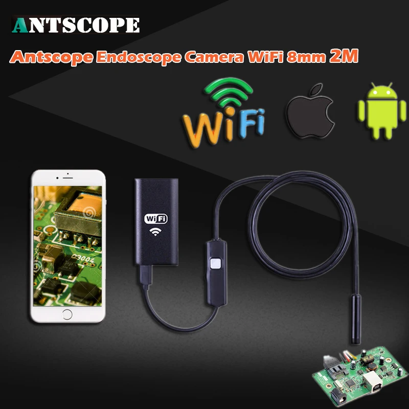 bilder für WIFI Endoskop 720 P 6 LED Wasserdicht Android IOS Iphone Endoskop Wireless Endoskop Wasserdicht Inspektion 8mm 2 Mt Android kamera bilder für WIFI Endoskop 720 P 6 LED Wasserdicht Android IOS Iphone Endoskop Wireless Endoskop Wasserdicht Inspektion 8mm 2 Mt Android kamera