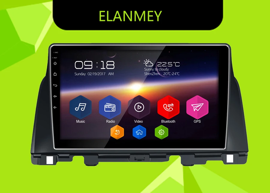 Discount Elanmey GPS 8-Core T8 bluetooth stereo android 8.1.0 car multimedia player for kia optima K5 2015 2016 touch screen radio device 0