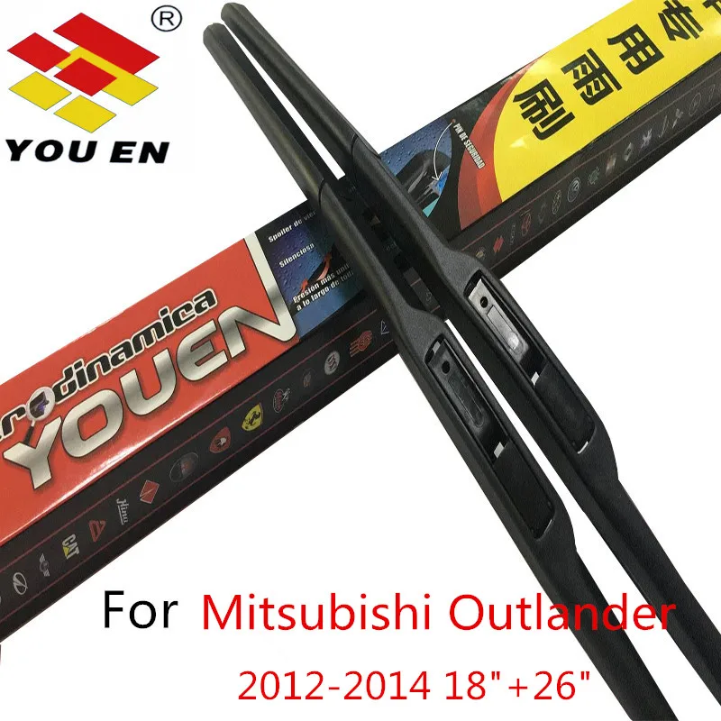 YOUEN Wiper Blades For Mitsubishi Outlander(2012-2014), 18\ YOUEN Wiper Blades For Mitsubishi Outlander(2012-2014), 18\