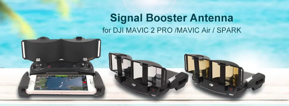 Антенна с дистанционным управлением/усилитель диапазона сигнала расширитель диапазона для DJI MAVIC SPARK PHANTOM 3/4/4PRO/mavic air/mavic 2 pro/zoom