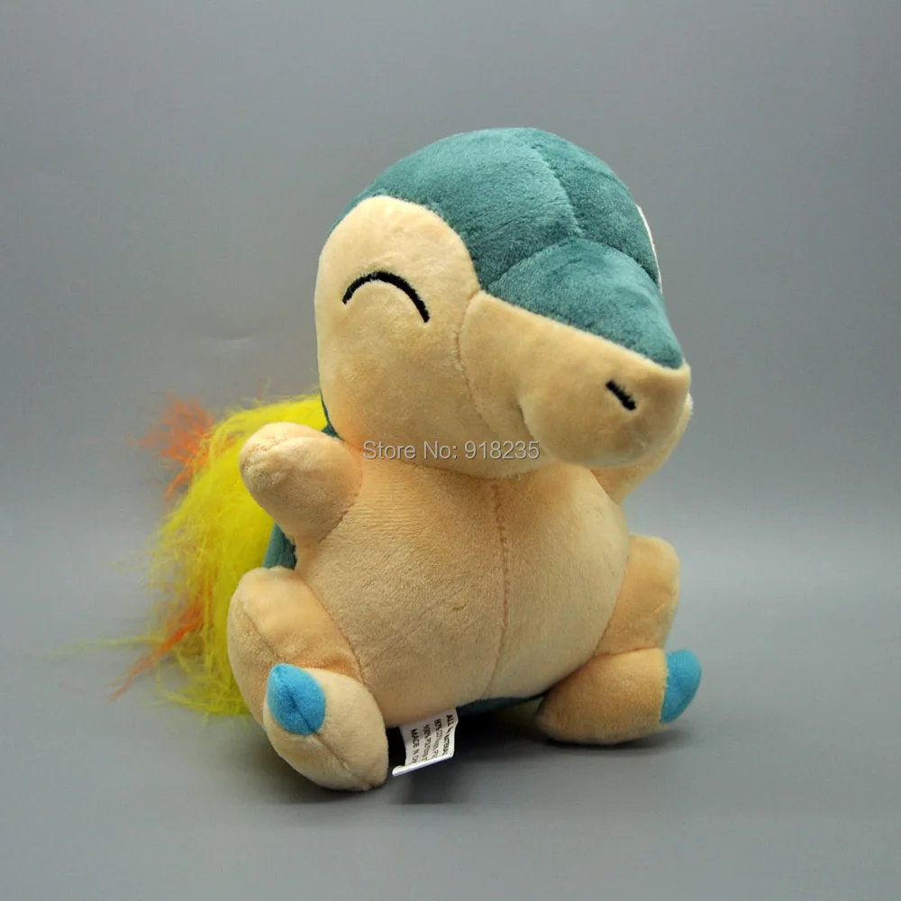 10/лот Новинка Cyndaquil " плюшевая анимэ Кукла мультфильм для детей мягкие отличные подарочные мягкие игрушки