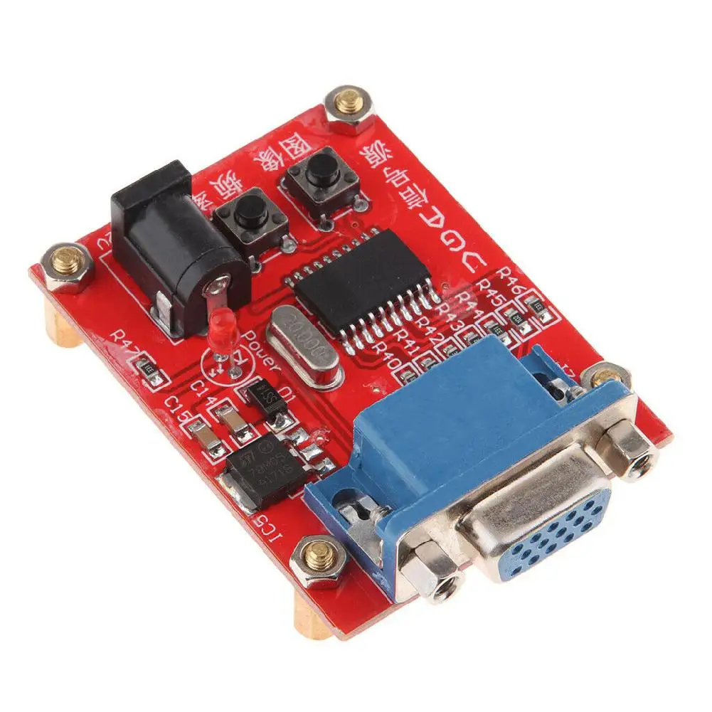 Adeeing 1 шт. Vga генератор сигналов ЖК Дисплей тестер 7V-12V Мощность Вход | Инструменты