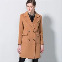 Высококачественное кашемировое пальто женское весеннее пальто Mew стильное двустороннее бархатное высококачественное элегантное тонкое кашемировое пальто BN1215