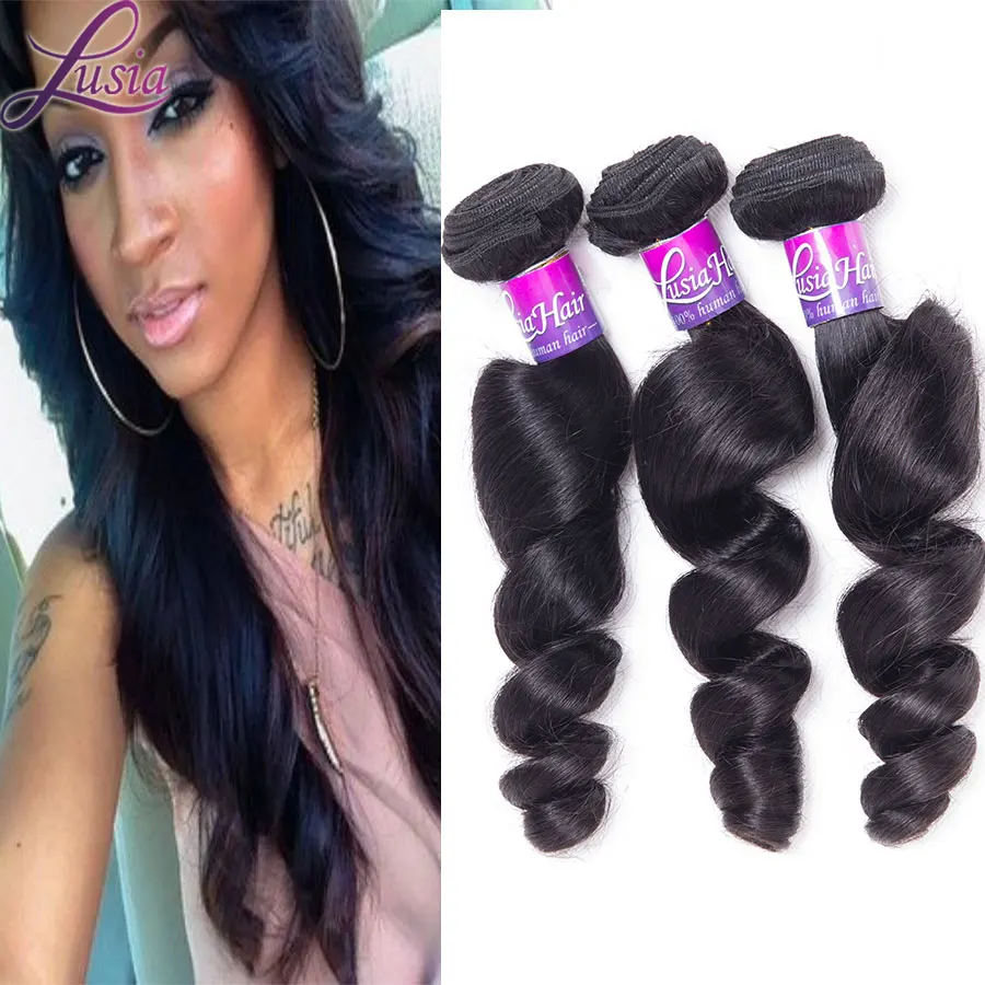 

On Sale 7a Virgin Maylasian Hair Loose Wave 4 Bundles Malaysian Virgin Hair Loose Wave Natural Recool Hair Malaysian Human Hair