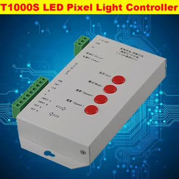 

Addressable Pixel Strips Light Controller Magic Color Programmable Controller T1000s WS2811 WS2812 UCS1903 Pixel Controller