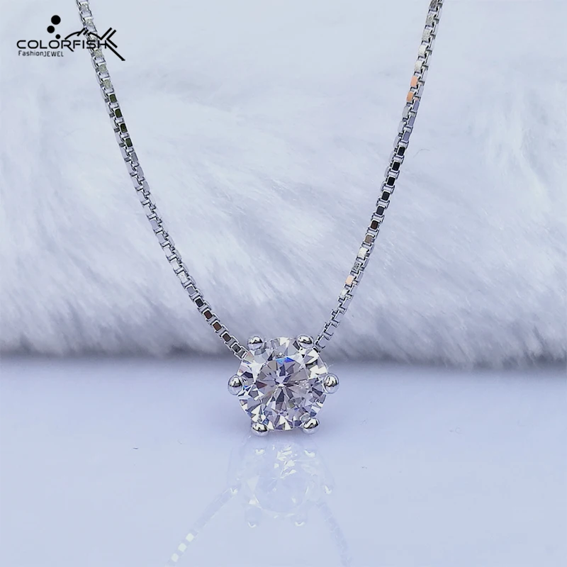 Женский кулон цепочка из серебра 925 пробы с фианитом|pendants for women|chain necklacefashion necklace |