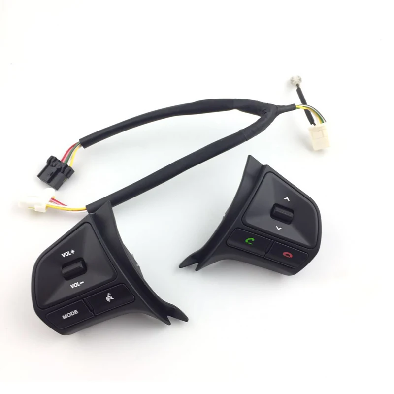 

New product!! Free shipping Factory price High quality Steering Wheel Audio Control Buttons for KIA K2 RIO Steering wheel button