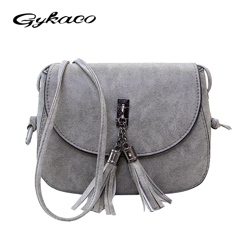 

Gykaeo 2019 Winter New Women Small Bag Ladies Casual Fringed Messenger Shoulder Bags Female Evening Day Clutches Bag Sac A Main
