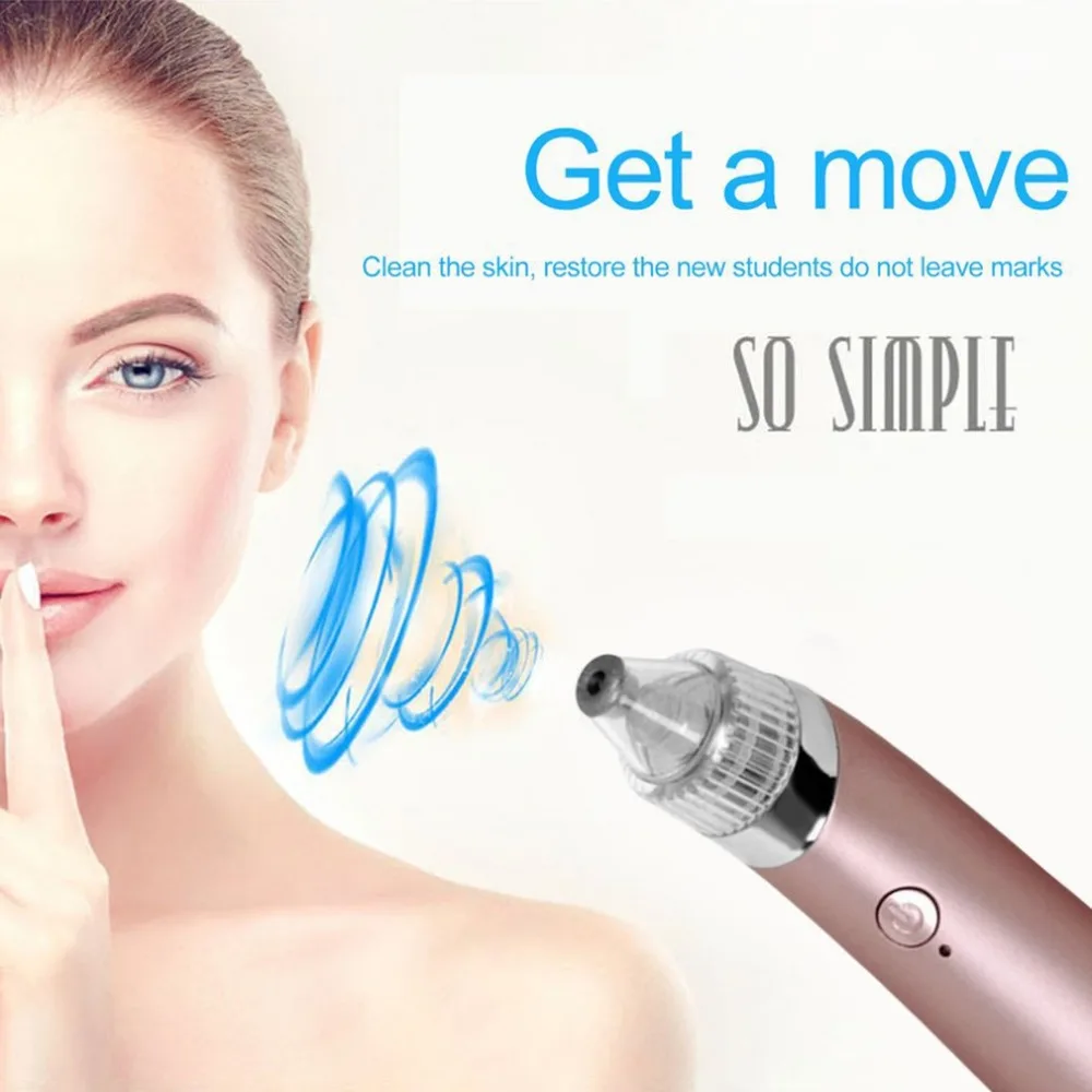 

Portable Electric Blackhead Remover JB-8620 Facial Pore Cleanser EU Plug Vacuum Cleaning Instrument Face Care Skin Care