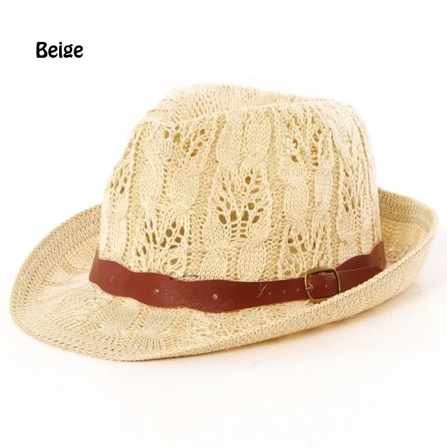 beige panama hats