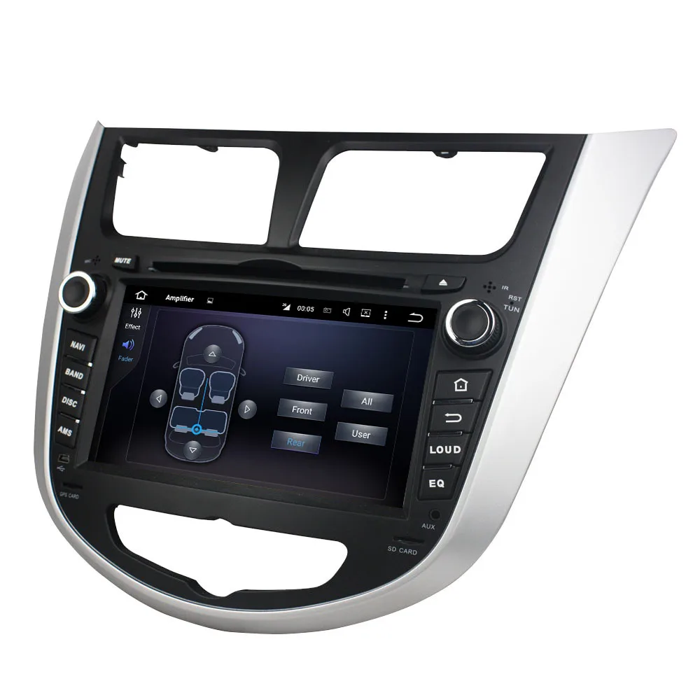 Clearance KLYDE 7" 2 Din Android 8.1 Car Radio For Hyundai Verna Accent Solaris 2011-2012 Car Audio Multimedia Car Stereo DVD Mirror Link 1