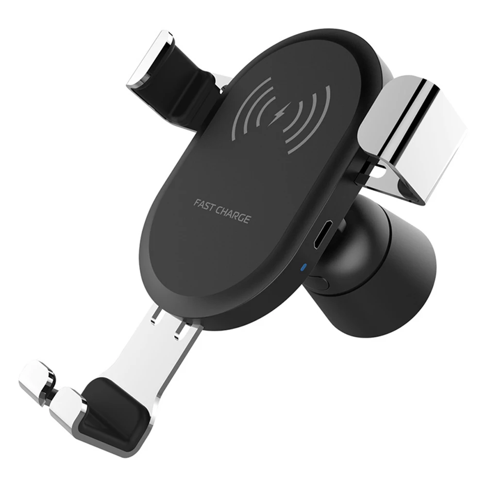 

2018 Wireless QC 3.0 Quick Charge Magnetic Clamp Phone Holder Car Charger Mount Stand CSL88