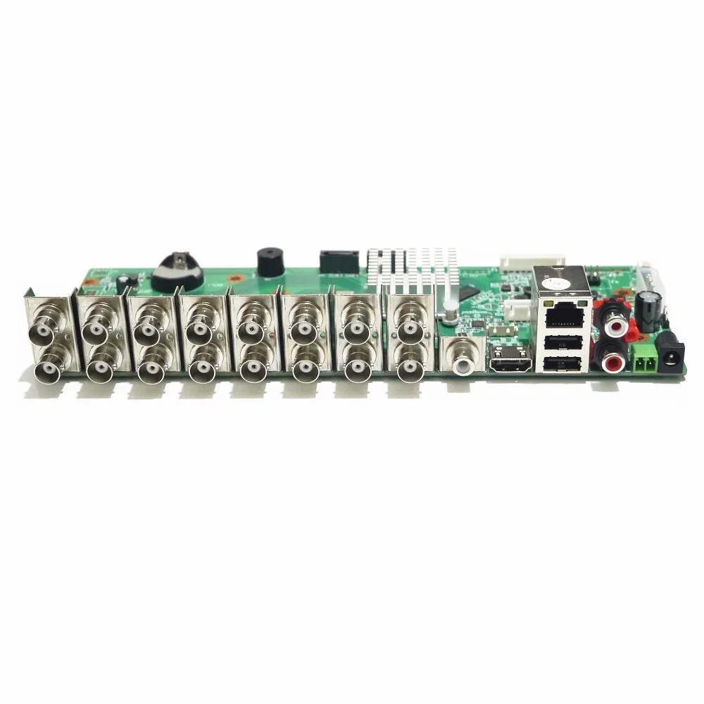 CCTV H.264 сетевой видеорегистратор 16 Ch 1080N Гибридный XVI/AHD/CVI/TVI/CVBS канальный HDMI видео