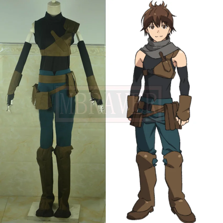 

Grimgar of Fantasy and Ash Haruhiro Cosplay Costume