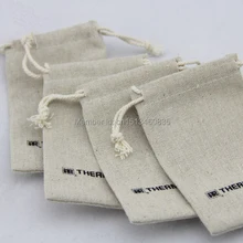 100 шт/партия CBRL джутовые сумки, Холщовый мешочек, льняной мешочек для украшения/сухие товары, различные цвета, размер по индивидуальному заказу