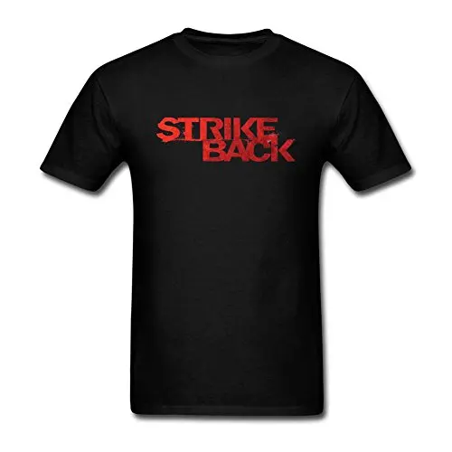 Gildan Strike Back Tv Show Logo T Shirt For Men | Мужская одежда