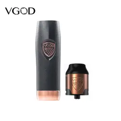 Оригинальный VGOD Elite мех поле Mod с чехлом Vape с VGOD Elite RDA распылитель 24 мм Post дизайн электронная сигарета полный комплект