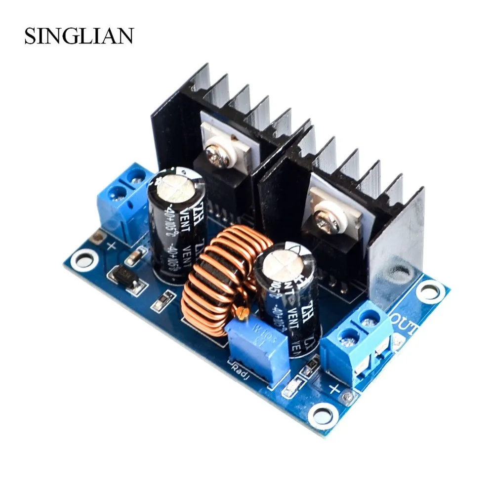 XH-M401 DC-DC buck module XL4016E1 high power DC voltage regulator maximum 8A band voltage regulator