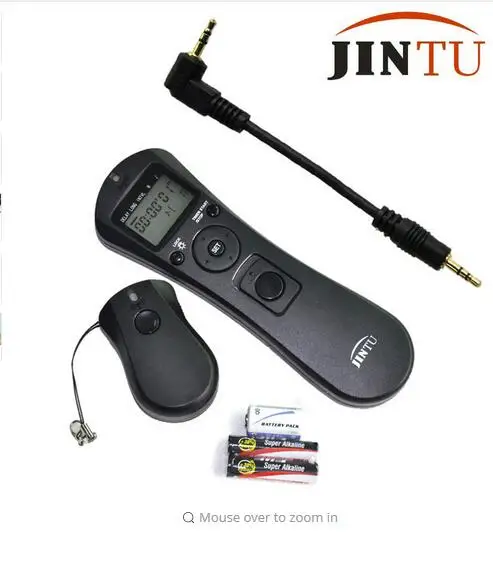 JINTU Remote Control Shutter Release Cable RS 60E3 for ...