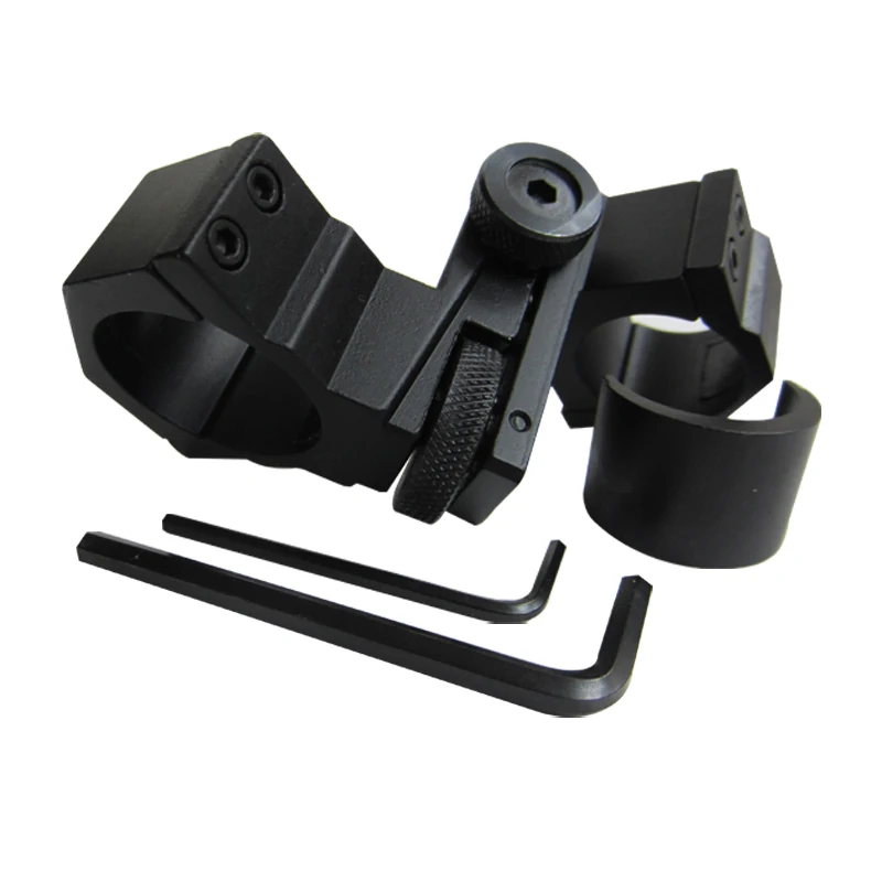

Metal Scope Mount 25.4mm & 30mm Adjustable Tactical Flashlight Laser Mount Stand Holder Torch Clip Waver RifleScope Mount