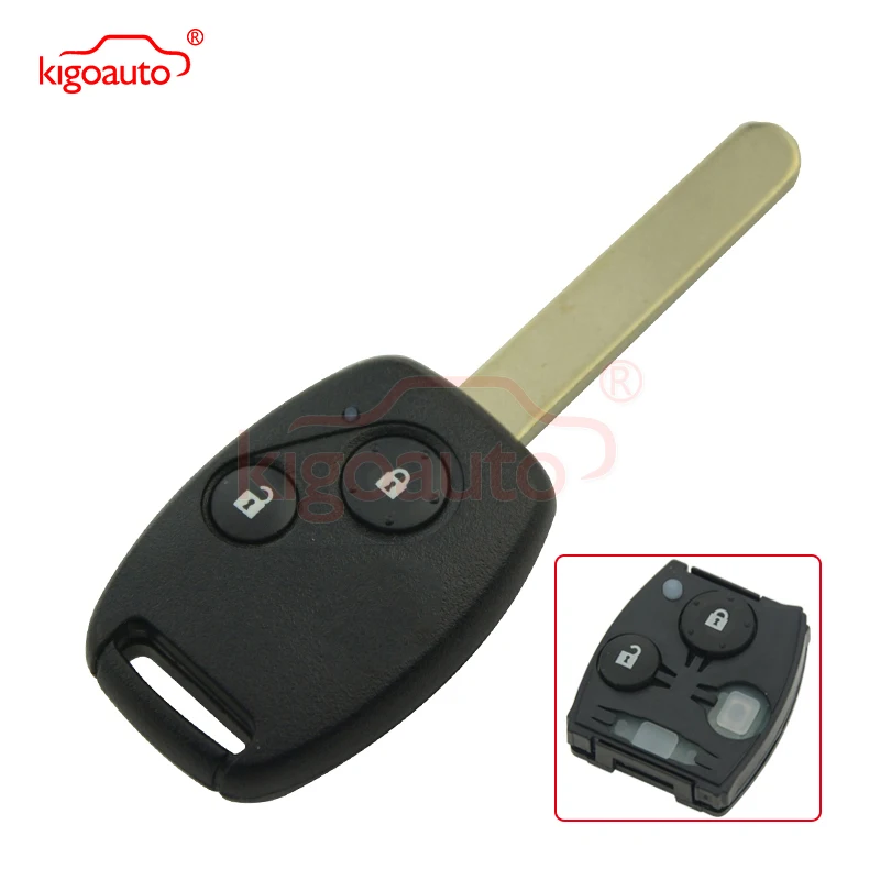 HLIK-1T Remote key 2 button  434 Mhz HON66 with 46 chip for Honda CRV  kigoauto