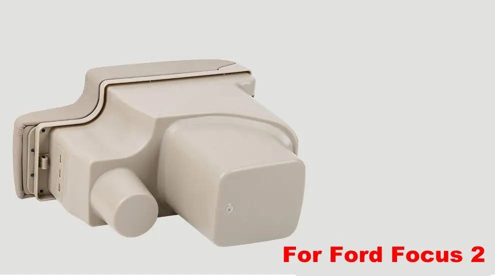 Подлокотник коробка для Ford Focus 2 MK2 2005-2011 центральный контейнер для хранения в автомобильные аксессуары