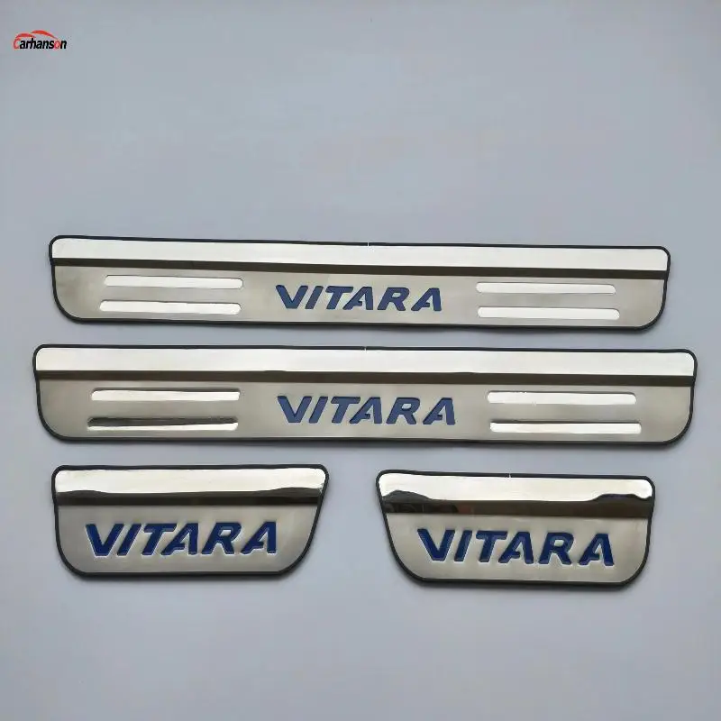 Стайлинг автомобиля для suzuki vitara 2018 аксессуары порога двери из нержавеющей стали
