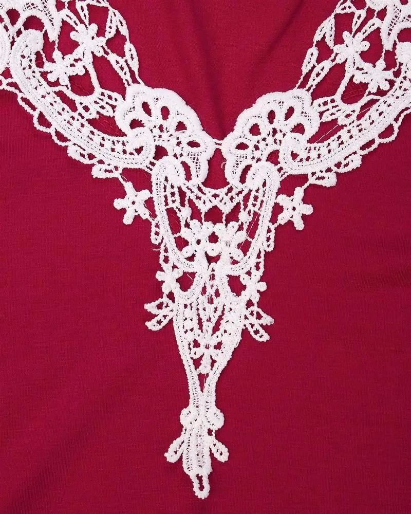 VESTLINDA Plus Size 4XL White Lace Blouses Sexy Female Vintage Top Chemise Femme Shirt Ladies Long Sleeve Big Size Women Clothes 31