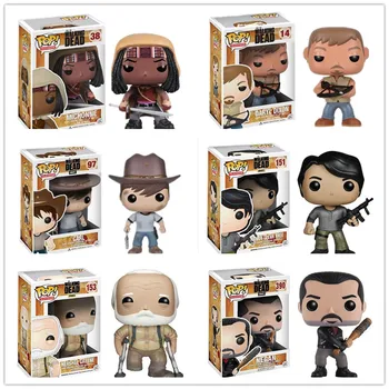 

Funko POP The Walking Dead Character #38 Michonne #97 Carl Action Figure Model Toy #14 Daryl #151 Glenn Vinyl Doll Birthday Gift