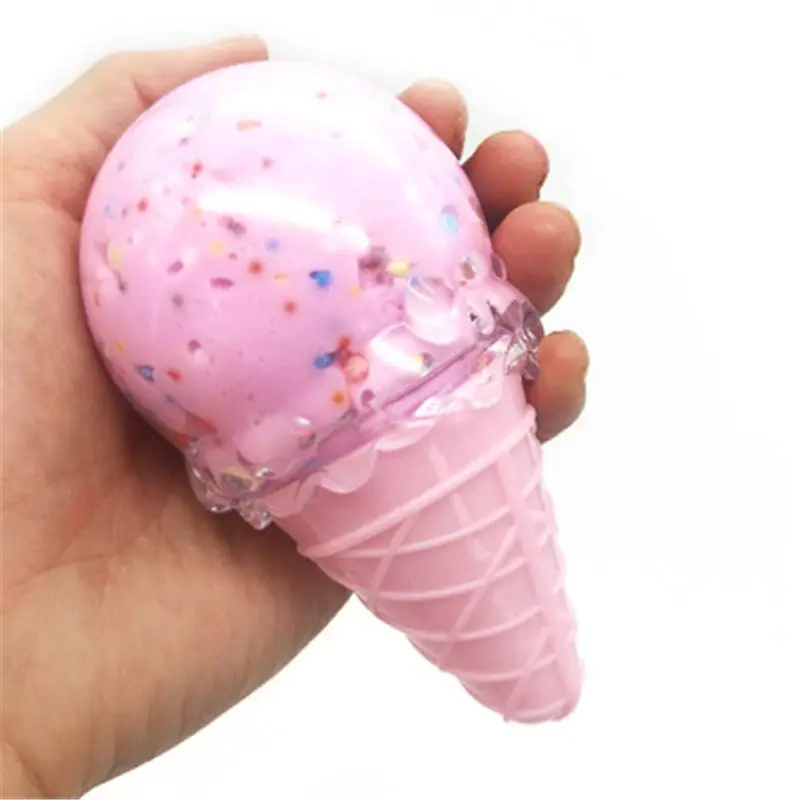 Пушистый слизь Ясно Ice creamplastiline поставки DIY игрушечные лошадки свет мягкая полимерная глина Lizun грязь для моделирования коробка шпатлевка