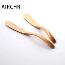 AIRCHR деревянный маслонамазыватель Ножи 15*1,8 см творческий Кухня Tabeware инструмент для сыра 10 шт./лот