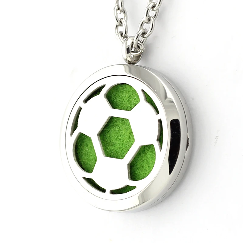 Collar Difusor De Aceites Esenciales - Colgante De Acero Inoxidable, Incluye 10 Almohadillas De Repuesto