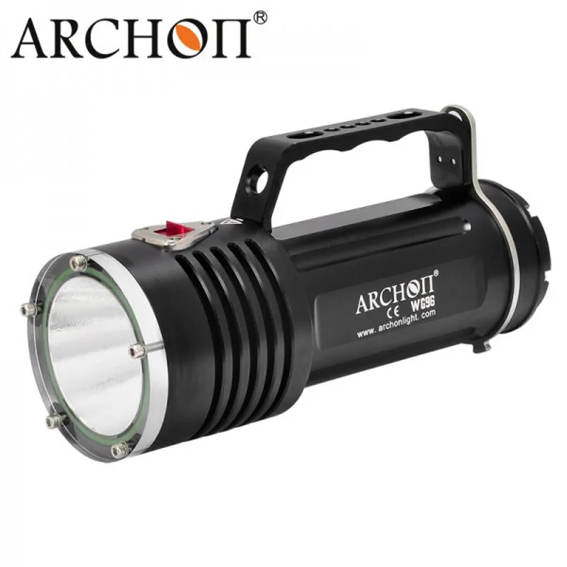 Портативный фонари карманный фонарик для дайвинга ARCHON DG90 WG96 SST-90 светодиодный подводного погружения поиск светильник 2200LM Водонепроницаемый фонарь