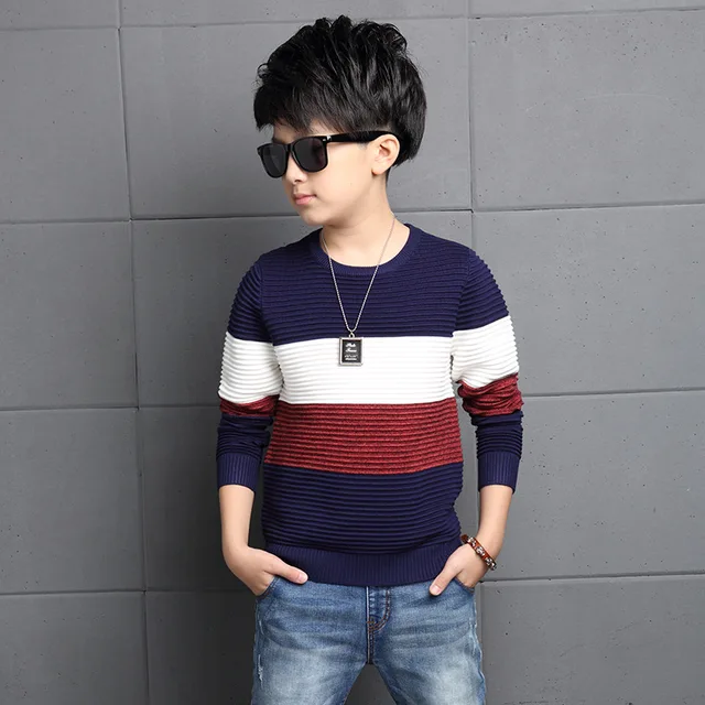 Buy fashion brand teenage boys sweater autumn boy