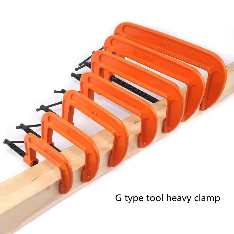 G klem, houtbewerking clip, verdikking type snelle klem, G type tool, zware klem, krachtige rocker c/f|Klemmen| - AliExpress