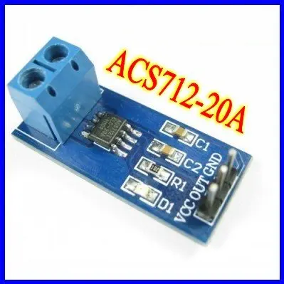 ! Sample Order New 20a Range Acs712t Elc-20a Current Hall Sensor Module ...