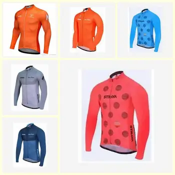 

2019 STRAVA jersey maillot ciclismo hombre dh downhill jersey long sleeve free delivery U62408