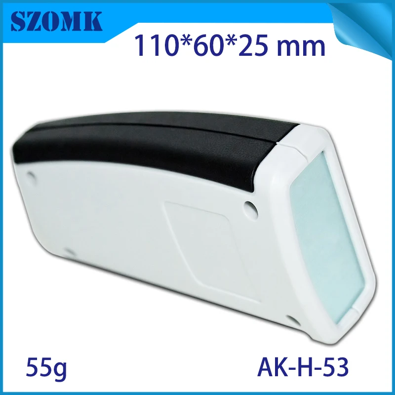 

1 piece Handheld plastic enclosures abs black box electronics pcb diy case remote control abs housing 110x60x25mm Handheld abs