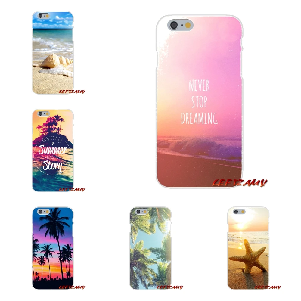 

Accessories Phone Skin Case For HTC One M7 M8 A9 M9 E9 Plus U11 Desire 630 530 626 628 816 820 Summer Beach Landscape Asteroidea
