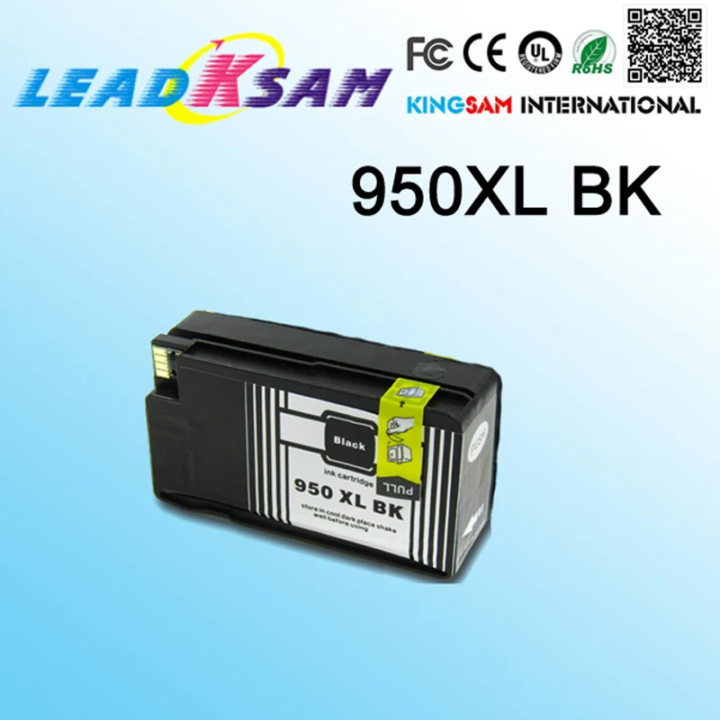 

1x compatible for hp950 950xl Black ink cartridge for Officejet Pro 8100e Pro 8600 Pro 8630 Printer