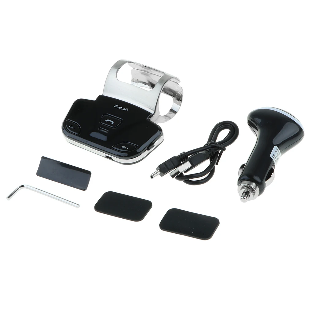 

Bluetooth In-car Hands-Free Speakers Kit 10 m Wireless Range for Android iOS